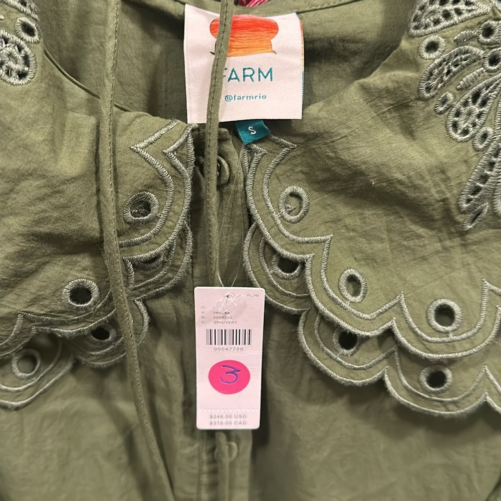 Farm Rio Hummingbird Maxi Dress NWT - Picture 9 of 10